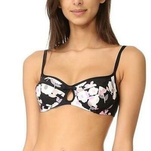 Kate Spade Floral Print Swimsuit Top